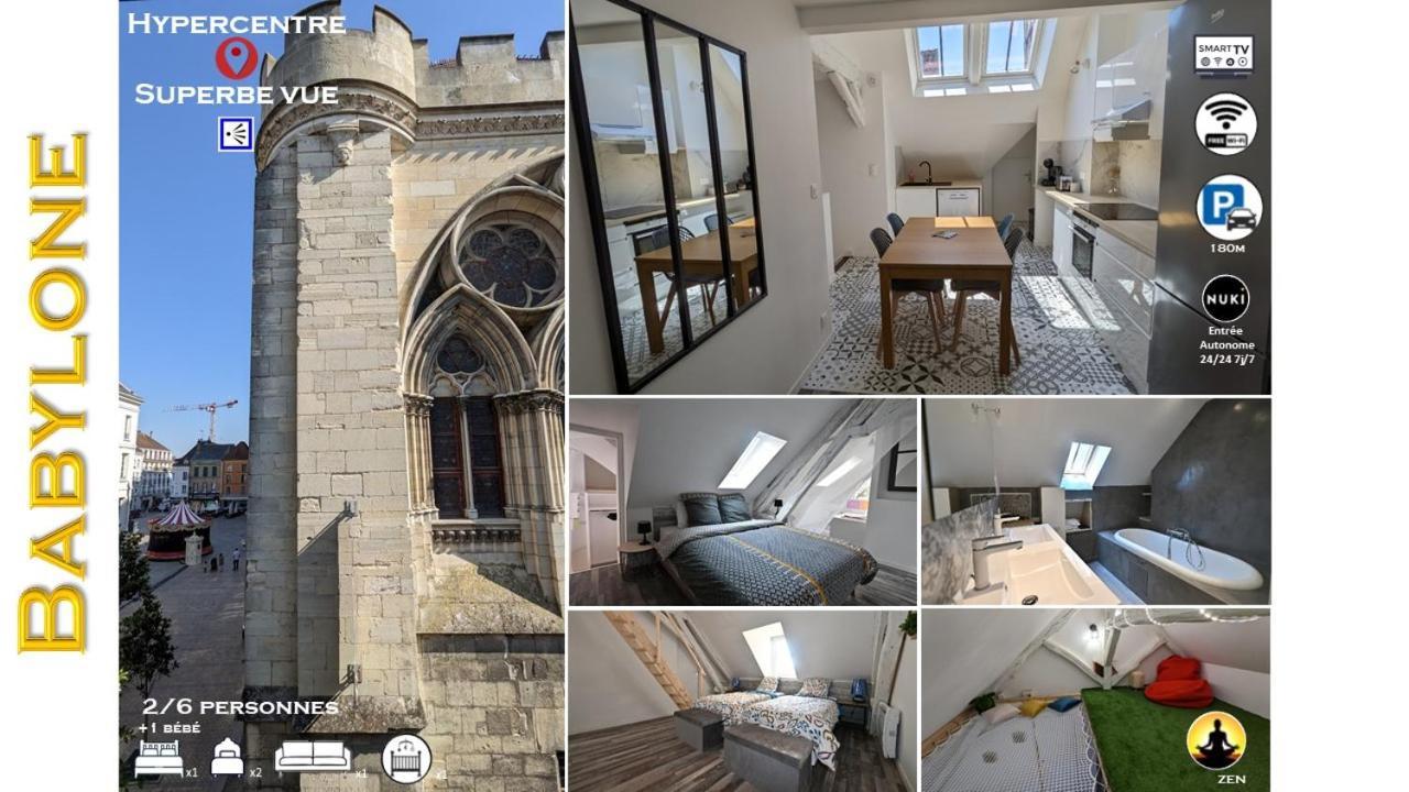 3 Appartements Premium Au Pied De La Cathedrale - Hypercentre Sens Exteriér fotografie